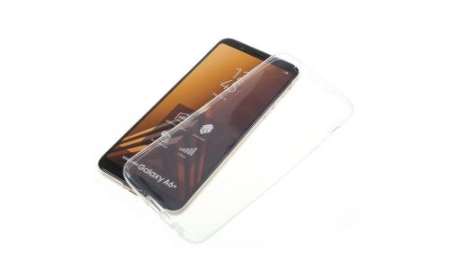 Coque fine et souple avant-arrière transparent Galaxy A6+