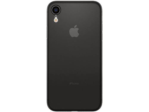 Spigen Air Skin - Achterzijde behuizing voor mobiele telefoon - polypropyleen - zwart - voor Apple iPhone XR