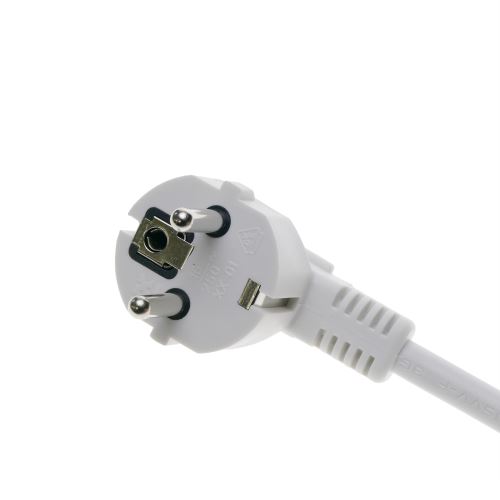 Barrette d'alimentation 3 schuko 16A 230V blanc avec interrupteur et câble  de 3m - Prise, multiprise et accessoires électriques - Achat & prix
