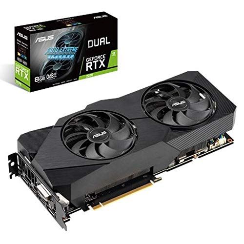 asus asus geforce rtx 2070 dual 8g evo, 8192 mb gddr6 noir
