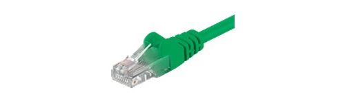goobay câble de réseau - 25 cm - vert