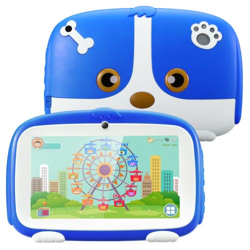 Excelvan Q738 Tablette PC Pour Enfants 7 Pouces Android 6.0 1Gb Ram 8Gb Rom Double Caméra WiFi Usb Eu Bleu