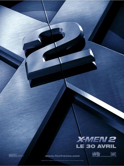 X-Men 2 AFFICHE CINEMA ORIGINALE