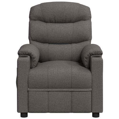 Non Communiqué Gris Vidaxl Fauteuil De Massage Foncé Tissu