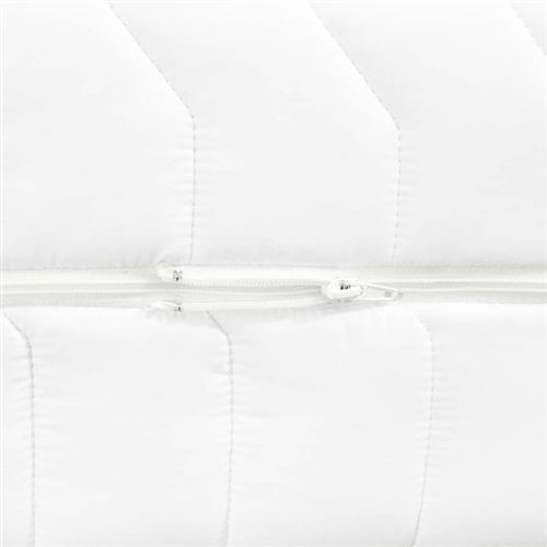 vidaXL Matelas 140 x 200 cm 7 zones Ressort ensaché 20 cm H3