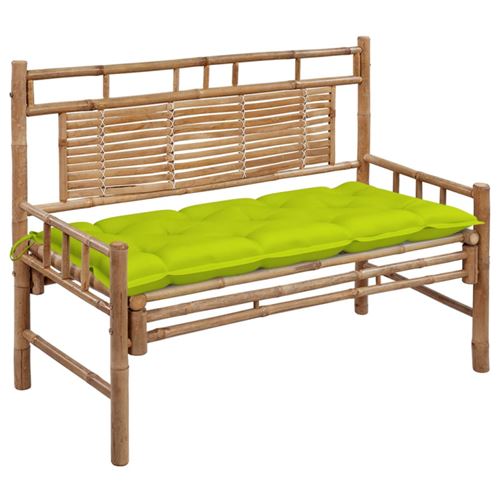 VIDAXL - Banc de Jardin - Bambou - 120 cm - Image 3