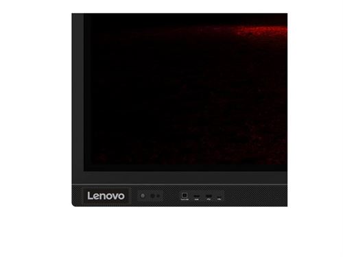 Non Communiqué Noir Corbeau Lenovo Thinkvision T75 - Classe De Diagonale 75" Écran Lcd Rétro-Éclairé Par Led - Interactive - Avec Écran Tactile (Multi Tactile) / Array De 8 Microphones / Caméra 4K Détachable - Android - 4K Uhd (2160P) 3840 X 2160 - Hdr -