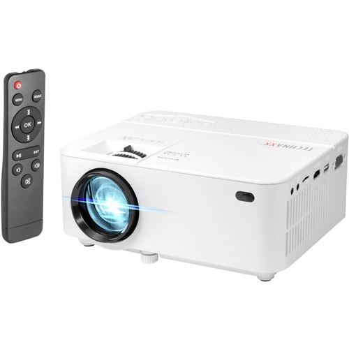Technaxx LED-Beamer "TX-113" (1.800 lm 2000:1 800 x 480 px)