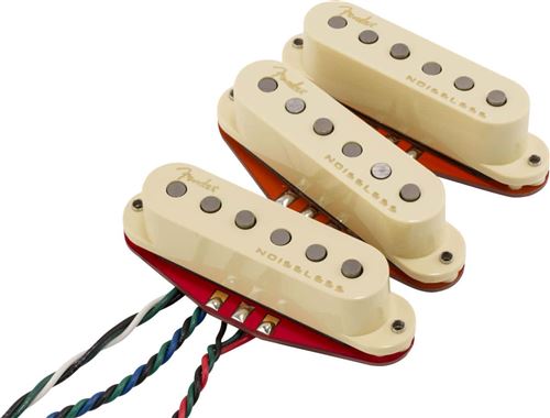 Fender Ultra Noiseless Hot Stratocaster Pickups White (set de 3) - Image 4