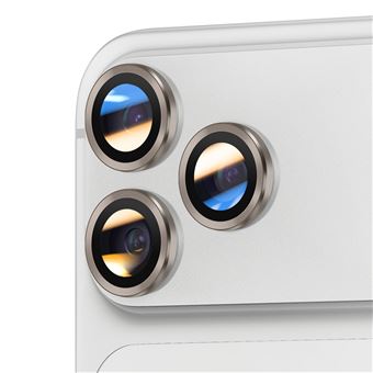 Protecteur De Caméra Pour IPhone 17 Pro/Pro Max - Verre Trempé 9H, Anneau Décoratif En Alliage Aluminium - Protection Anti-rayures Et Chocs