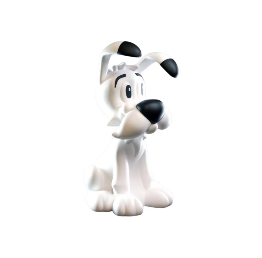Figurine Astérix - Idéfix Sur Menhir - Résine 15cm - Parc Astérix 2004