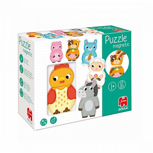 Puzzle Magnetique Ferme A Partir De 12 Mois
