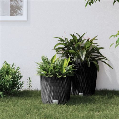 VIDAXL - Jardinière - Anthracite - 15 L - Image 2