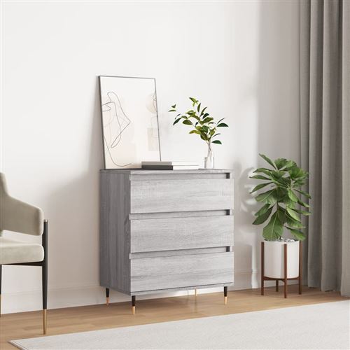 Vidaxl Gris Buffet Sonoma 60X35x70 Cm - Image 3