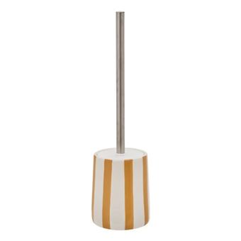 FIVE Simply Smart - Brosse WC en Céramique "Strio" 39cm Jaune - 1