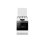 Cuisinière gaz 77l 4 feux blanc Amica ACM7005RB
