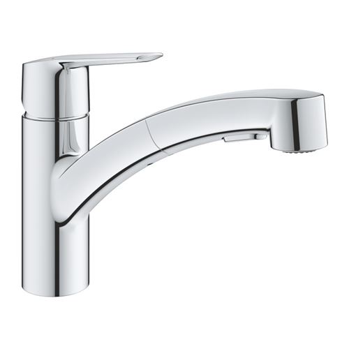 Grohe - Robinet de cuisine avec douchette Start - Mitigeur monocommande - Chrome - Image 3