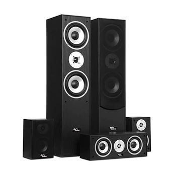 Ensemble Hifi/Home-Cinéma - Evidence Acoustics EA850-BK - 5 enceintes 850W - Bass Reflex - 1