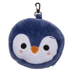 Zacht reiskussen met zacht nachtmasker pinguïn M