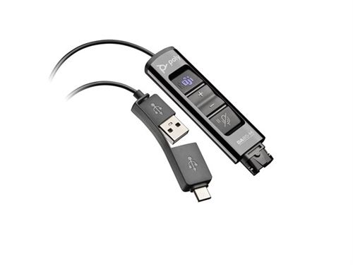 HP Poly DA85-M - Carte son - USB - pour Victus by HP Laptop 16; Laptop 14, 15, 17; Pavilion Plus Laptop 14, 16