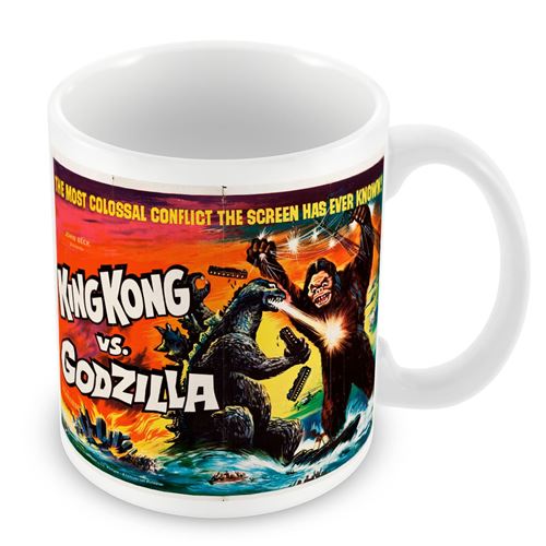 Fabulous Mug céramique King Kong Vs Godzilla Cinéma Vintage