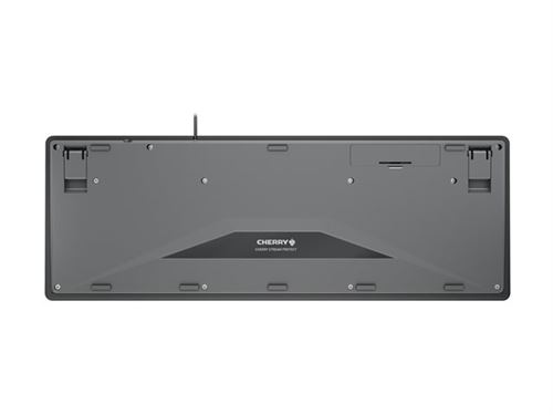 Cherry - STREAM - Clavier Filaire USB - Disposition Allemand - Mécanisme CHERRY SX - Noir - Image 3