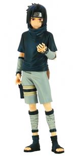 Figurine Banpresto Figurine Banpresto 9108  Naruto Grandista Nero Uchiha Sasuke N°2 24 cm