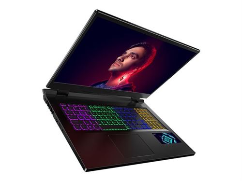 Acer Nitro 5 AN517-55 - Intel Core i5 - 12450H / jusqu'à 4.4 GHz - Win 11 Home - GeForce RTX 4060 - 16 Go RAM - 512 Go SSD SED, NVMe - 17.3" IPS 1920 x 1080 (Full HD) @ 144 Hz - Gigabit Ethernet - Wi-Fi 6 - Noir vitreux - clavier : Français