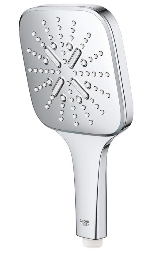 Grohe - Rainshower Smartactive Cube - Doccetta 130 9,5 L/min, 3 Getti, Cromo 26582000