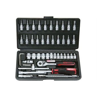 KS TOOLS 911.0651 – 1/4″ Coffret De Douilles (51 Pcs