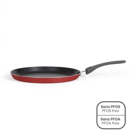 Premier Chef - Crepiere 26 Cm - Mep149 - Antiadhésif Sans Pfoa Ni Pfos - Manche Silicone - Tous Feux Dont Induction
