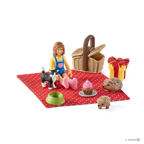  SCHLEICH - Figurine 42426 Pique-nique danniversaire 