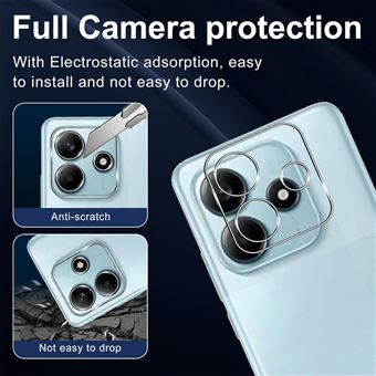 Film Protection écran BROTECT Pour Xiaomi Redmi Note 14 (2 Pièces) - Transparent Brillant