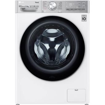 LG F284V92WSTA - Machine à laver séchante - WiFi - largeur : 60 cm - profondeur : 61.5 cm - hauteur : 85 cm - chargement frontal - 81 litres - 12 kg - 1400 tours/min - blanc