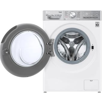 LG F284V92WSTA - Machine à laver séchante - WiFi - largeur : 60 cm - profondeur : 61.5 cm - hauteur : 85 cm - chargement frontal - 81 litres - 12 kg - 1400 tours/min - blanc