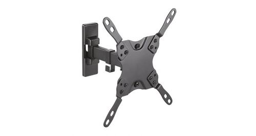 AISENS WT42TSLE-009 - Soporte Extensible de Pared Eco para Monitor / TV Televisor LCD, LED, OLED Plano de 13" - 42" | Inclinable | Giratorio y Nivelable de 13 a 42 pulgadas | Montaje en Pared | Carga