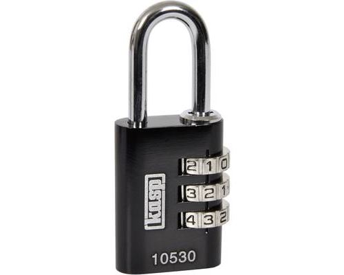 Kasp Noir Cadenas K10530blad Avec Serrure À Combinaison - Image 2