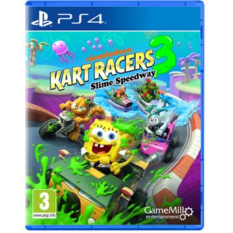 PlayStation 4 Just For Games Nickelodeon Kart Racers 3 Slime Speedway 3