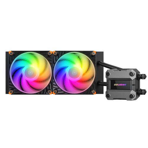 Non Communiqué Noir Refroidisseur Gaming - Cougar Gaming - Poseidon Ultra240 - Watercooling Aio 240Mm - Refroidissement Liquide - Rgb