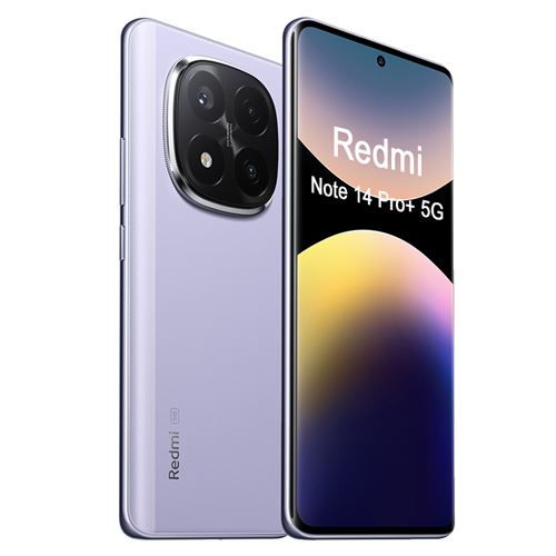 Xiaomi Redmi Note 14 Pro+ 6,67 5G Double Nano SIM 512 Go Violet lavande