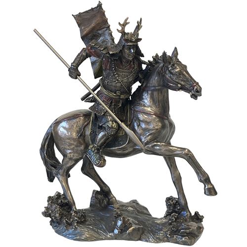 Chevalier templier à cheval avec épée (20 cm.) ⚔️ Boutique Épées