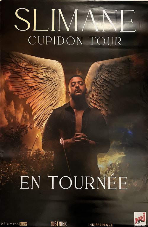 Affiche - SLIMANE - Cupidon Tour - 80x120cm