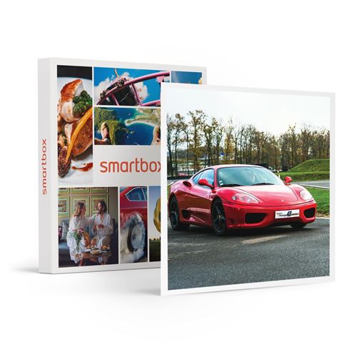 SMARTBOX - Coffret Cadeau Stage de pilotage : 5 tours en Ferrari 360 Modena ou Audi R8 près de Saint-Étienne-Sport & Aventure