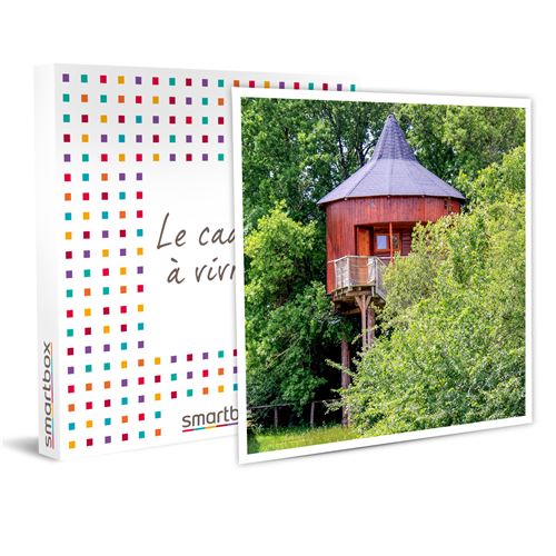 SMARTBOX - Coffret Cadeau 2 jours en famille en cabane dans les arbres avec chasse au trésor près de Poitiers-Séjour