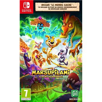 Marsupilami : Le Secret du Sarcophage Edition Tropicale Day One Nintendo Switch