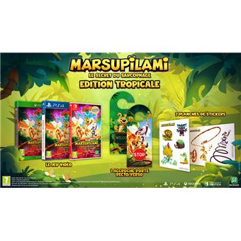 Marsupilami : Le Secret du Sarcophage Edition Tropicale Day One Nintendo Switch