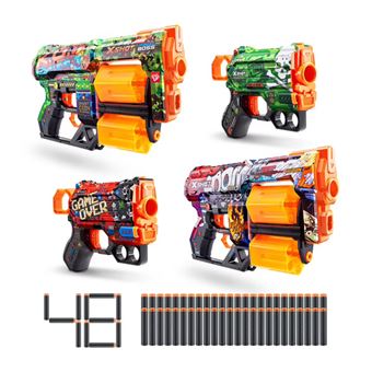Jeu de plein air XSHOT skins pack de 4 ZURU - 1