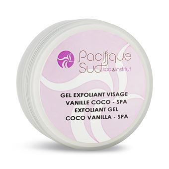 gel exfoliant visage pacifique sud vanille coco 125 ml - pacifique sud ingredients - 1