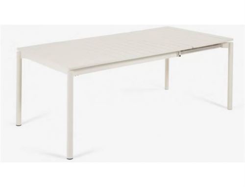 LF SALON Table extérieure Table extensible Zaltana 140-200cm blanc