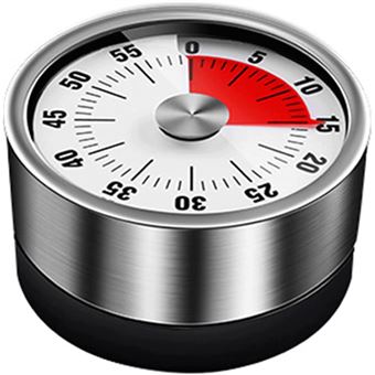 Minuterie magnétique adsorbable,Affichage Temps Restant avec Alarme ...